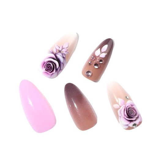 Violet Florist 3D Almond